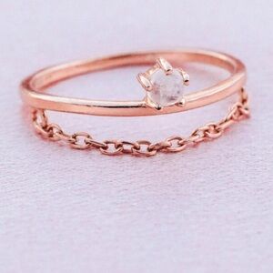 🎩 Pura Vida - Delicate Chain Ring